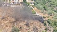 Interceptor Debris Sparks Fire in Bint Jbeil