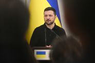 Zelensky Huddles With European Leaders as Trump Looms