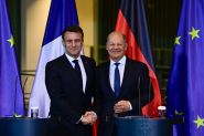 Scholz and Macron Vow to Continue Military Support to Ukraine