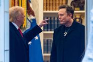 Trump and Musk Sit Side-By-Side, Months After Messy Split