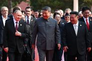 China 'Unstoppable', says Xi with Kim, Putin at his Side