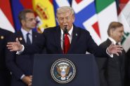 Gaza: Trump dit que ses alliés au Moyen-Orient sont prêts à envoyer des troupes pour «redresser» le Hamas