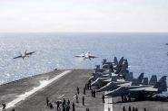 Arrival of Third U.S. Carrier Marks First Triple Deployment in Middle East Since 2003