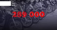 Only 1 in 5 Motorcycles Registered in Lebanon