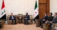 Syria's Ahmad al-Sharaa Meets with Iraqi Intelligence Chief