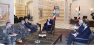 US and French Monitoring Committee Delegates Meet Berri and Mikati