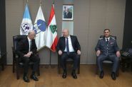 Aoun Visits ISF and GS Directorates to Reinforce Institutional Independence