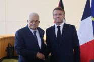 Macron and Abbas Agree on 'Urgent' Need for Gaza Truce