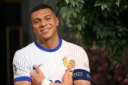 Lifelike Kylian Mbappe Wax Figure Unveiled in London