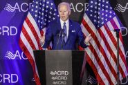Biden Slams Trump 'Destruction' in First Post-Presidency Speech