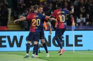 Olmo Fires Liga Leaders Barca Past Mallorca