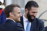 Macron Calls for Preventing Renewed Violence after Talks with Syria's al-Sharaa