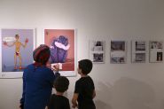 Visitors to Damascus Art Show on Detained and Missing Hope for Justice
