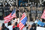 Mass Arrests in Los Angeles During Curfew