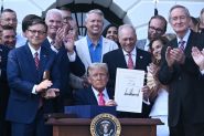 Trump Signs His \