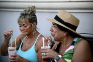 In Heatwave, Romans Turn to Vintage Snow Cones to Stay Cool