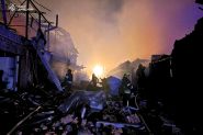 Russian Drone Barrage Cuts Power for Thousands in Ukraine