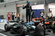 Russell Takes Pole Position for Singapore Grand Prix as McLaren Struggle