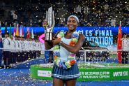 ‘Stubborn’ Gauff Beats Pegula to Win All-American Wuhan Open Final