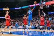 SGA Leads Thunder Past Rockets In Season-Opening Thriller