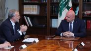 Aoun Stresses Need for Israeli Withdrawal to Boost Border Security