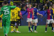 Barca Through to Champions League Semis Despite Guirassy Hat-Trick