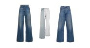Oversized, Low-Rise, Raw Seams: Denim Breaks Free