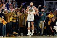Butler, 'Batman' Curry Shine as Warriors Down Grizzlies to Reach Playoffs
