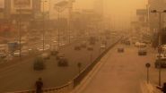 Sandstorm Sweeps Across Lebanon: Dusty Skies and Health Warnings Issued