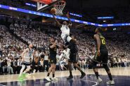 Haliburton Stunner Sinks Cavs, Warriors Down Wolves Despite Curry Blow