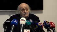 W. Joumblatt Bans Certain PSP Members from Sunday's Commemorative Ceremony