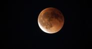 Blood Moon over the World