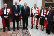 President Aoun Urges New Judicial Council Members to Uphold Integrity