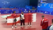 Asian Youth Games: Lebanon Begins Its Campaign, Lea Khachfe Reaches the Quarter-Finals