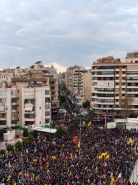 Hezbollah Rallies Form in Lebanon in Condolence for Khamenei