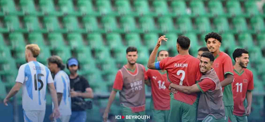 Chaos, Crowd Trouble as Morocco Beat Argentina in Men's Olympic Football Opener