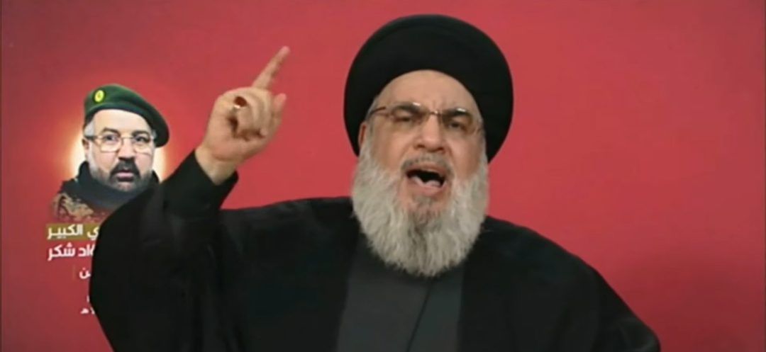 Nasrallah Vows Definite Retaliation to Israeli Attack on South Beirut