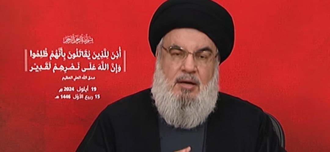 Nasrallah Raises the Tone, Stays the Course