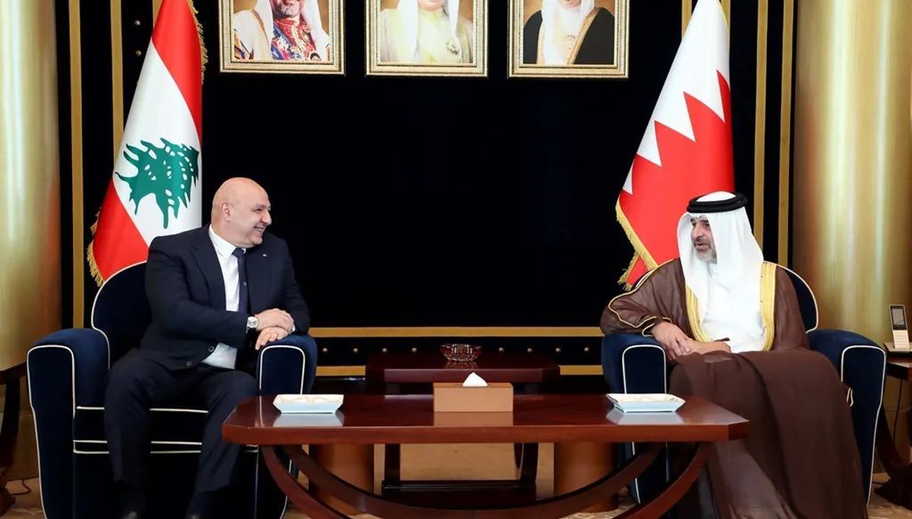 Aoun Seeks Economic Partnership with Bahrain During Visit