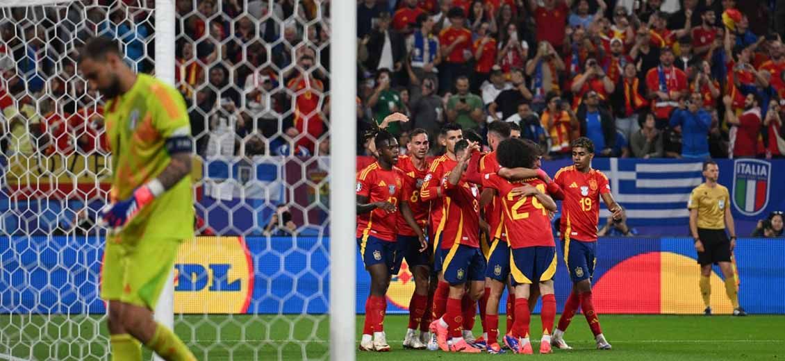 Dominant Spain Brushes Past Italy to Reach Euro-2024 Knockouts