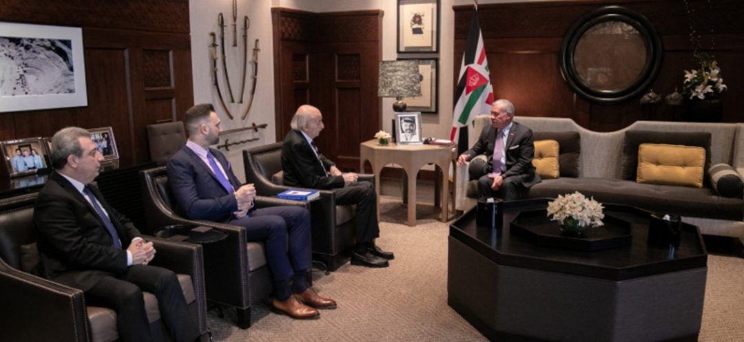 King Abdullah II Met Joumblatt and Emphasized the Importance of Lebanon's Stability