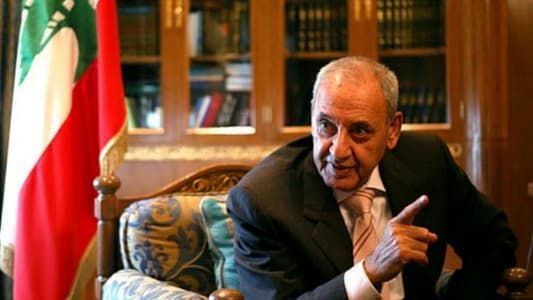 Speaker Berri:  Israel Pushes for Normalization, But We Stand by Ceasefire