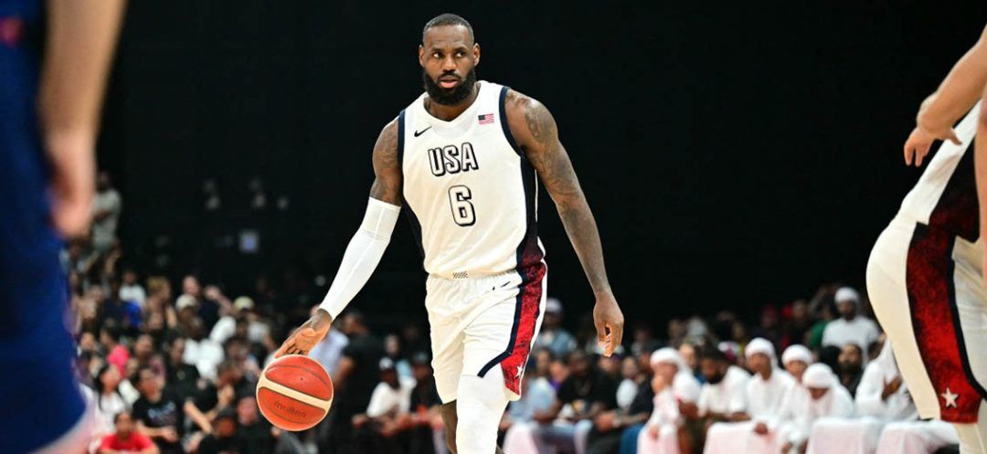 LeBron Rescues USA From South Sudan Shock in Olympic Warm-Up