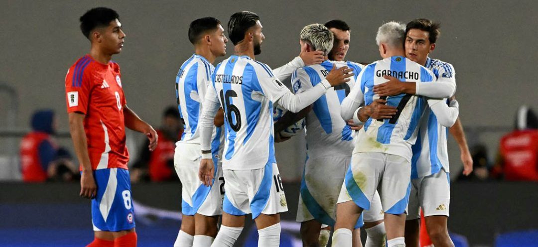 Argentina Cruise Past Chile, Bolivia Thrash Venezuela in World Cup Qualifiers