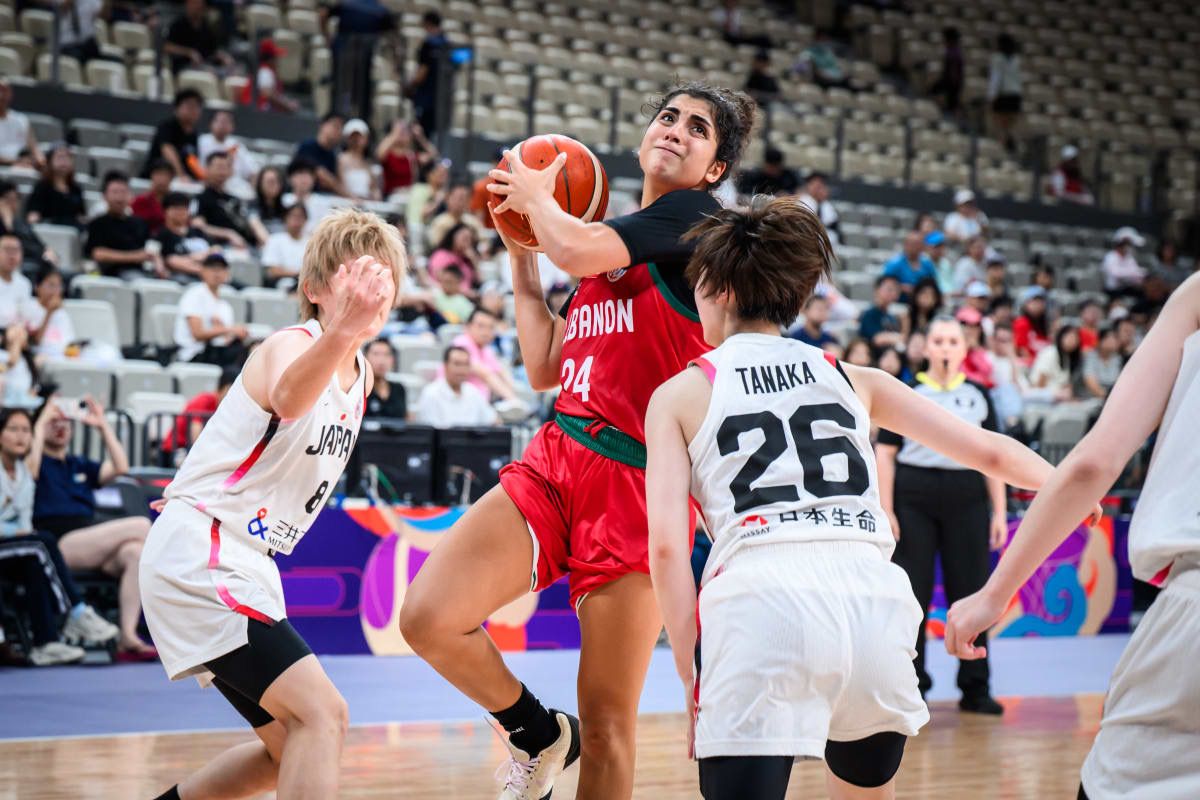 Basketball – Women’s Asia Cup: Lebanon Close to Pulling Off Upset Against Japan