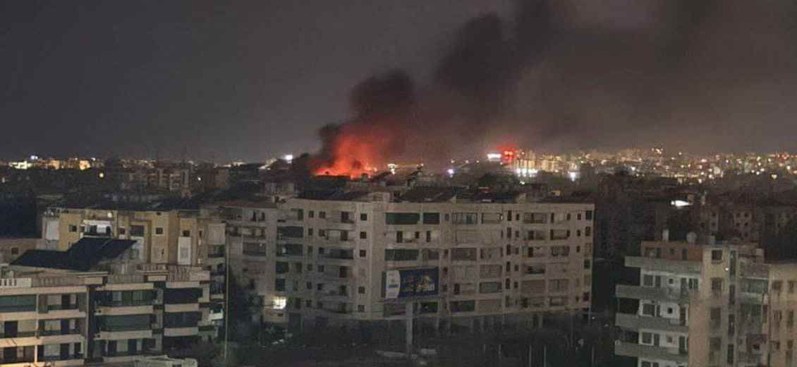 Intense Nighttime Airstrikes Hit Beirut's Southern Suburbs