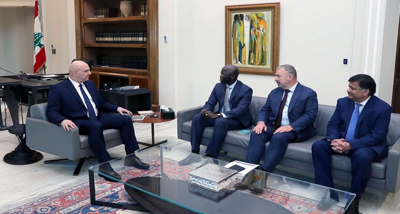 Aoun Meets with World Bank VP, Reaffirms Commitment to Reforms