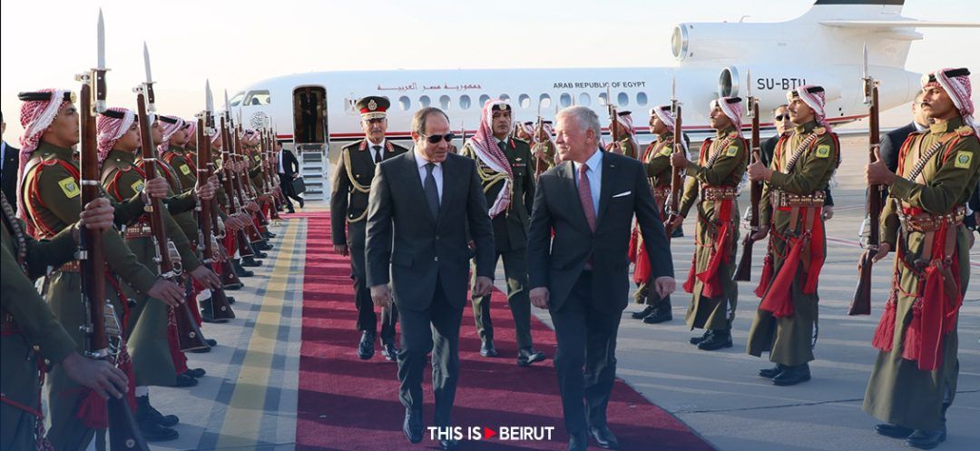 Abdullah II, Sisi and Abbas Call for Gaza Ceasefire