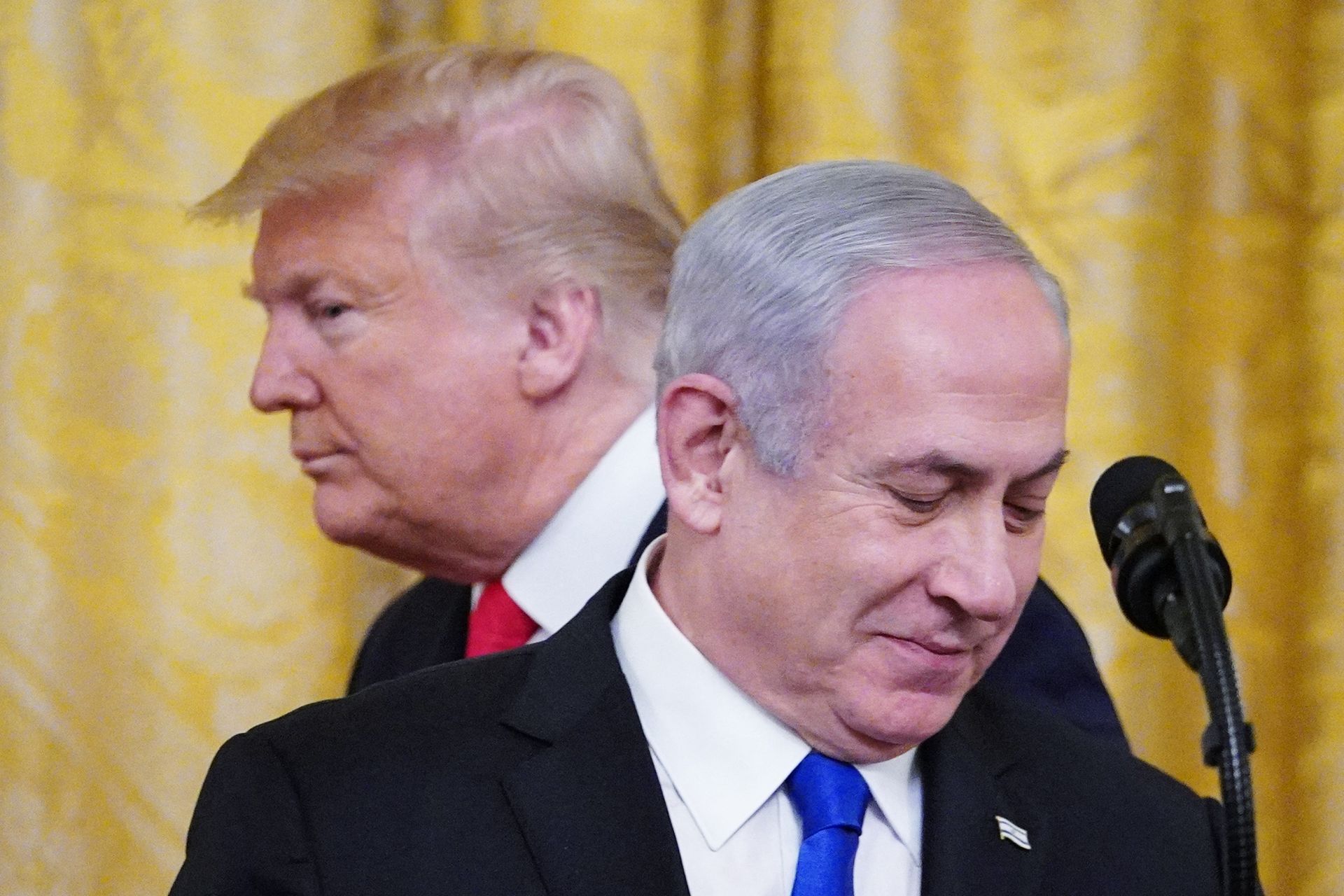 Israel's Netanyahu Discusses 'Iranian threat' with Trump