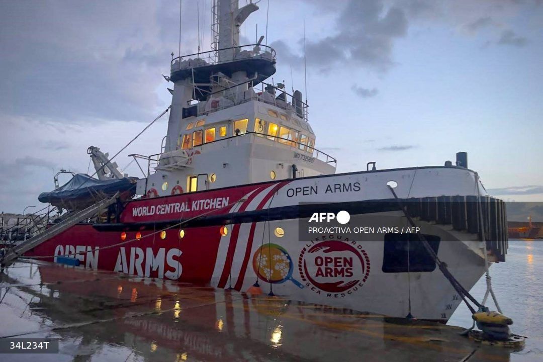 Humanitarian Aid Ship Sets Sail From Cyprus to Gaza